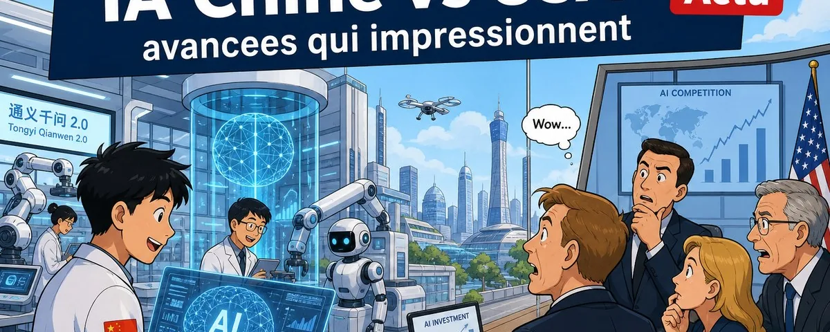 Illustration : La Chine continue de nous impressionner Pendant que les États-Unis re