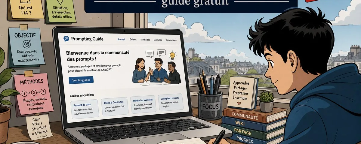 Illustration : Comment créer de meilleurs prompt sur ChatGPT (site gratuit)