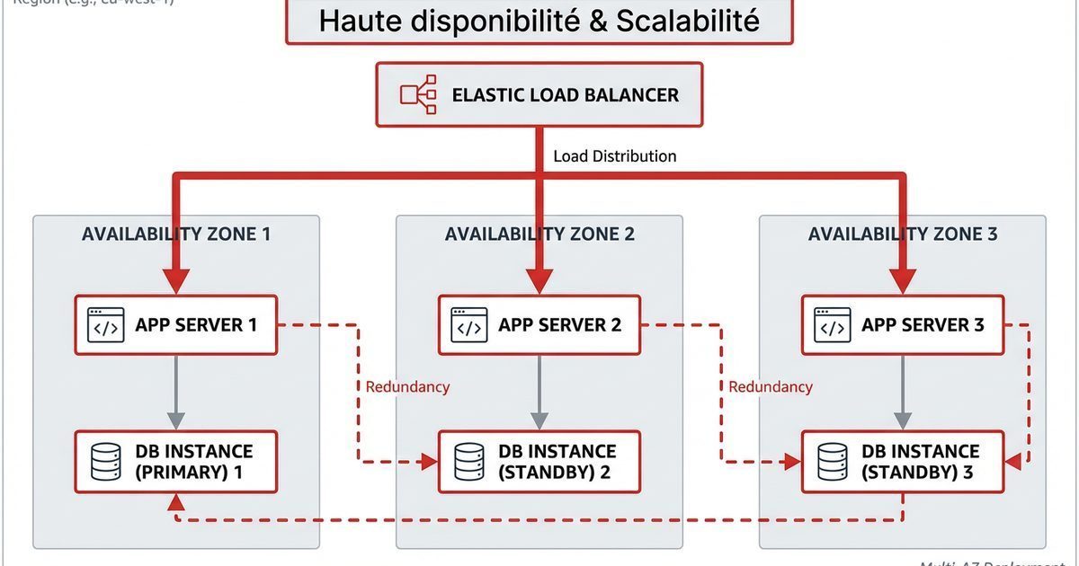 Architectures AWS : haute disponibilité et scalabilité