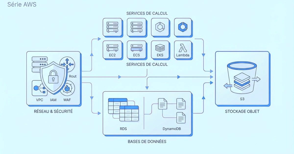 AWS : les fondamentaux et grands types de services