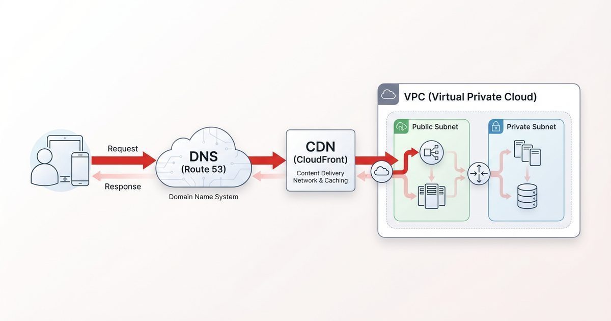 Réseau AWS : VPC, Route 53, CloudFront – bâtir des fondations propres