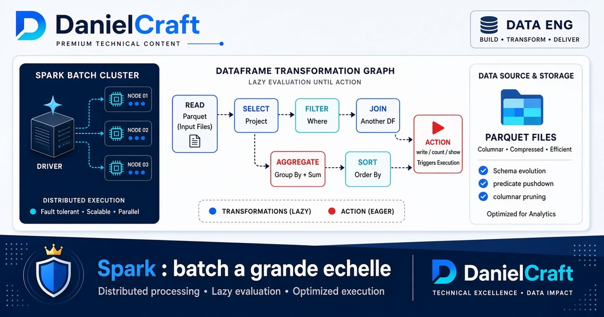 Spark : gros volumes en batch