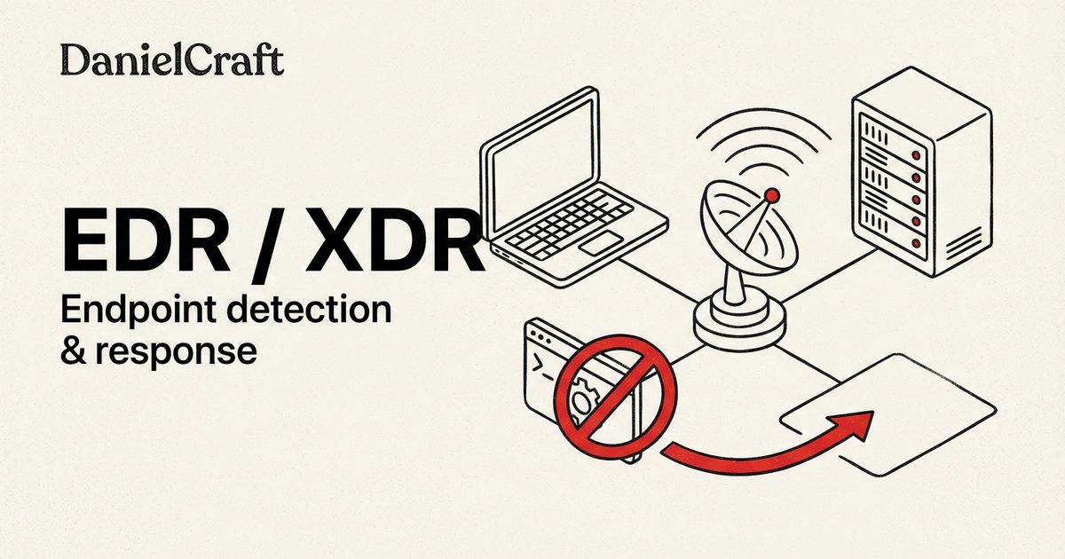EDR / XDR : détection et réponse sur les endpoints