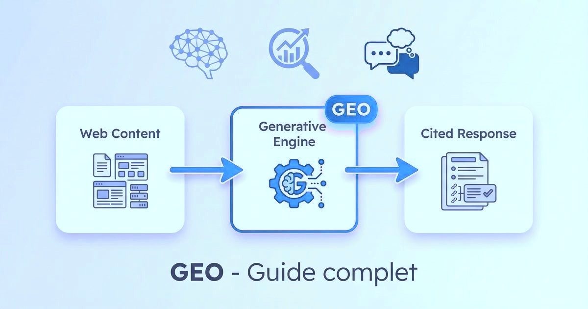 GEO, le nouveau SEO pour l'IA : guide complet