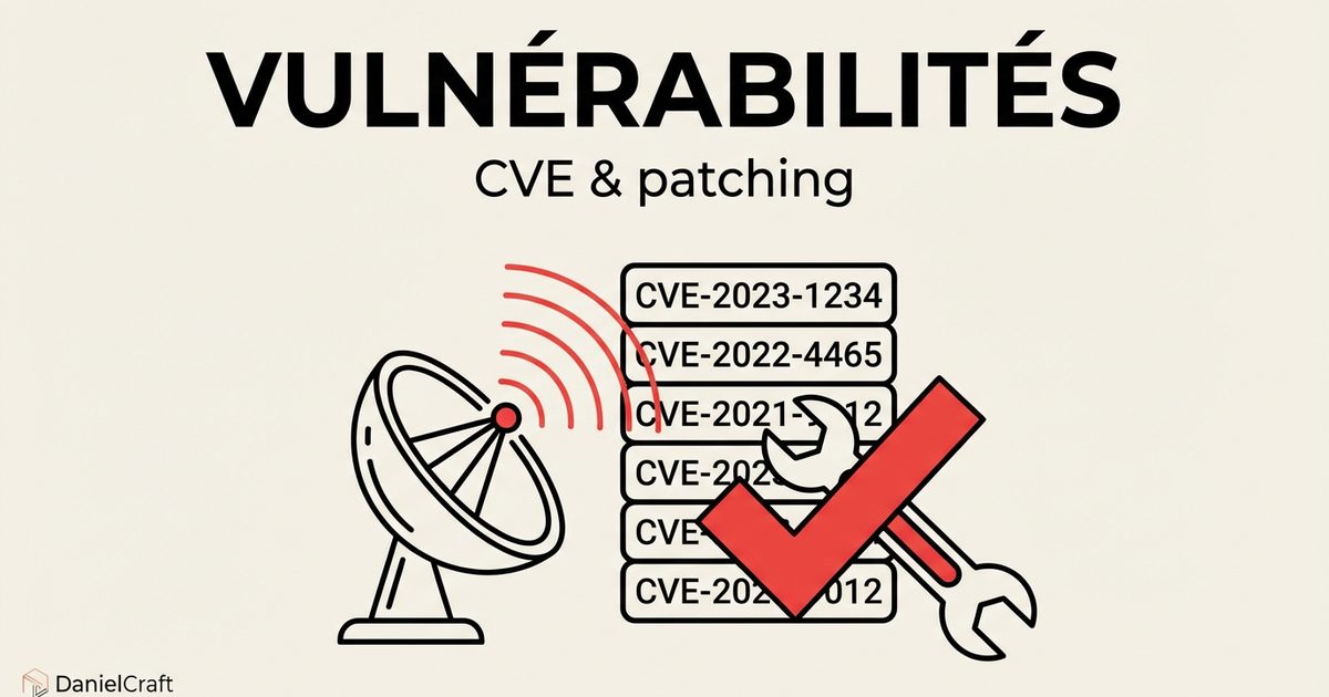 Gestion des vulnérabilités : CVE, scanning et patching efficace