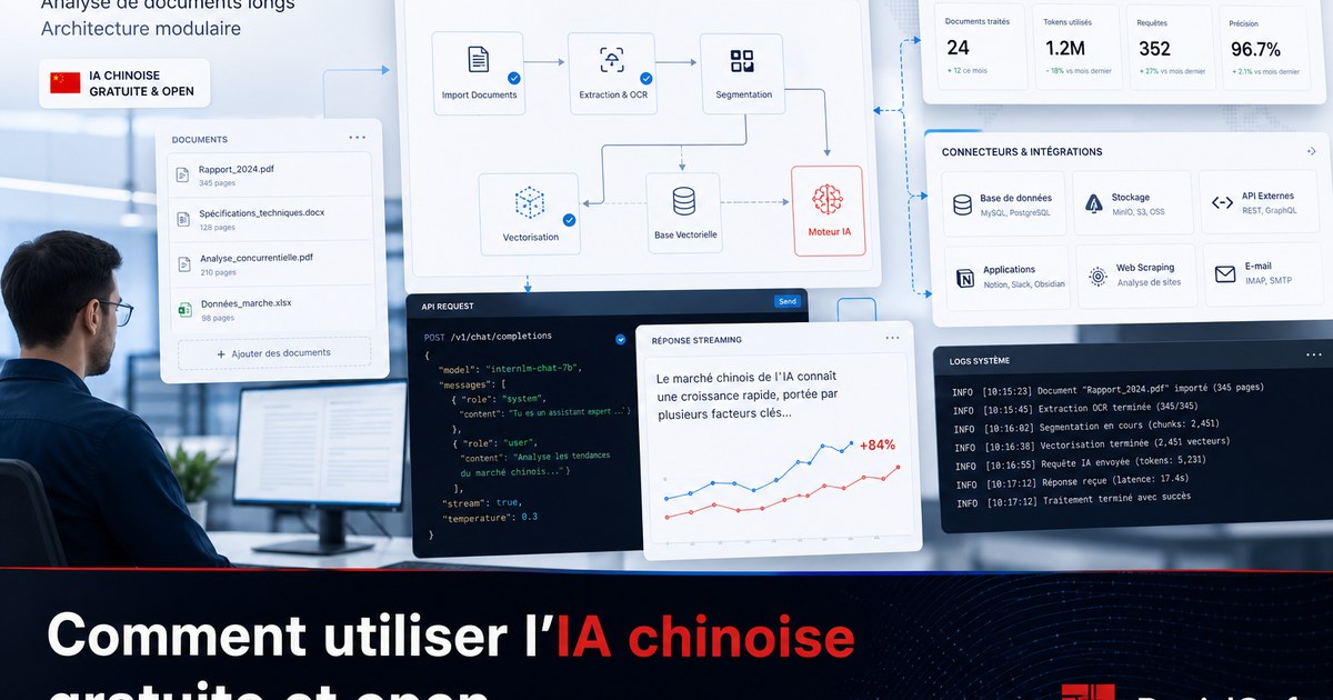 Comment utiliser l’IA chinoise gratuite et open source Deepseek en ve