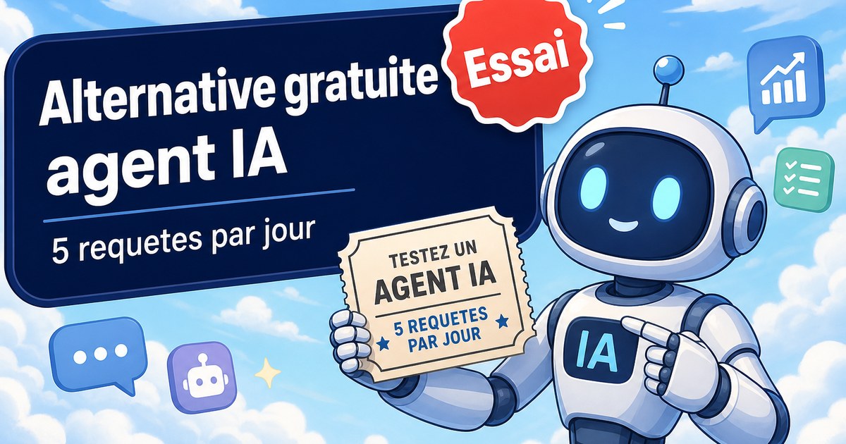 Alternative gratuite (5 requêtes par jour) si vous voulez tester l'ag