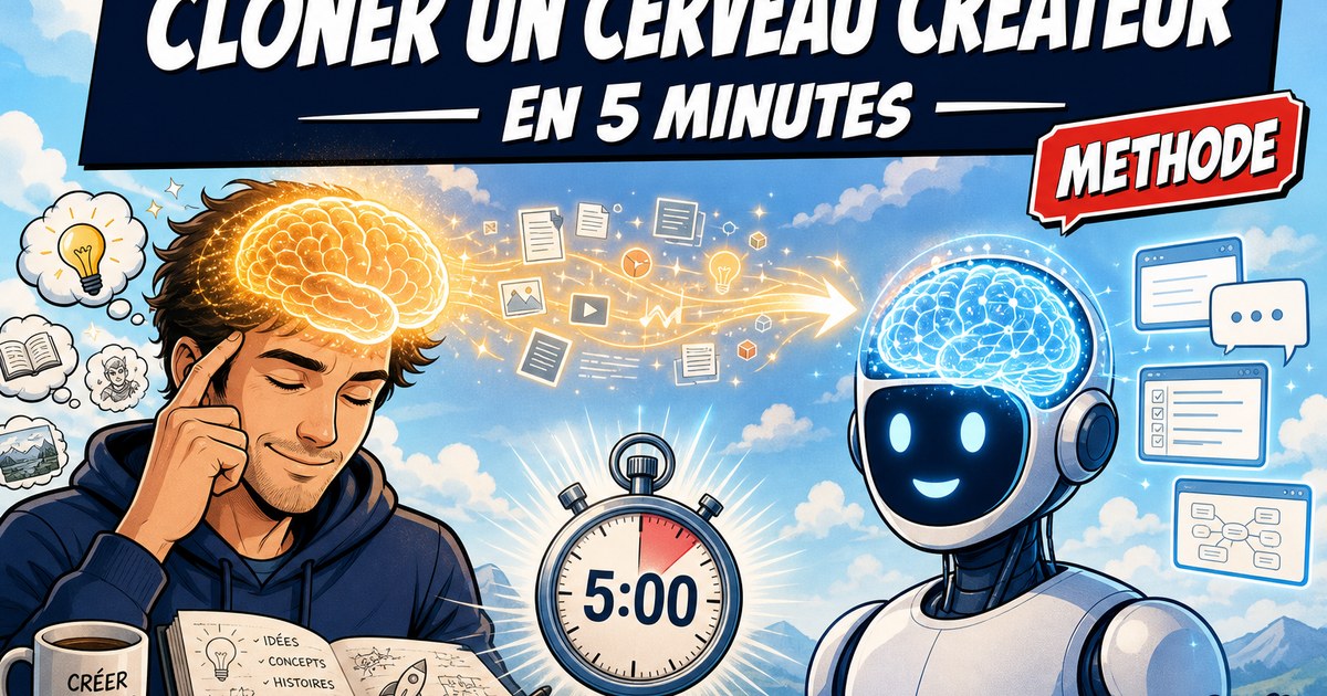 Comment cloner le cerveau de n'importe quel créateur en 5 minutes et