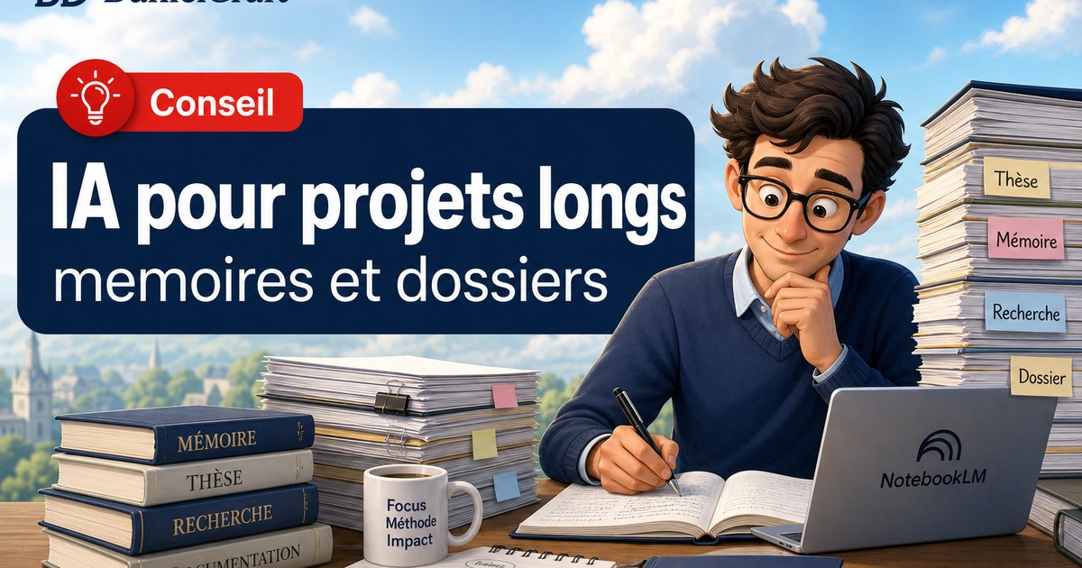 Quelle IA choisir pour des projets longs comme la rédaction d'un mémo