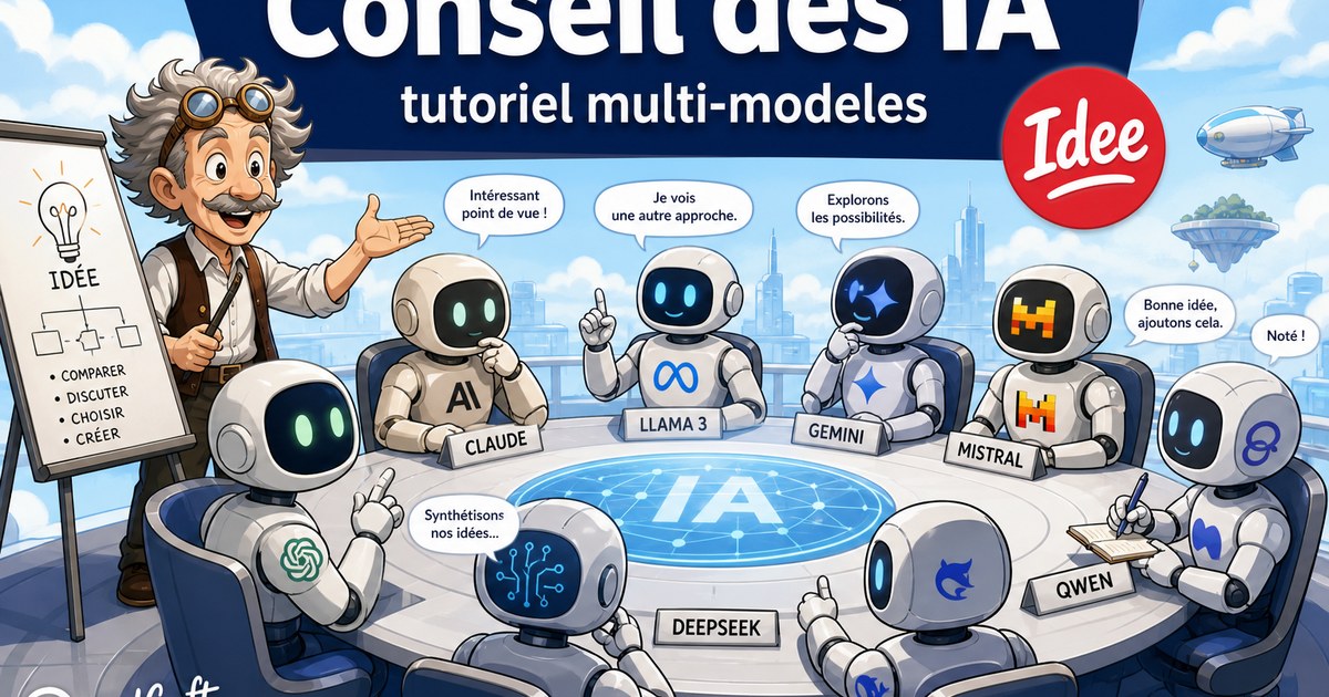 Un homme vient de créer un Conseil des IA, avec un tutoriel pour fair