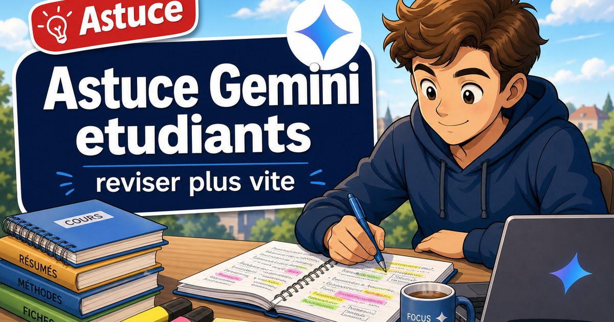 Vous connaissez cette astuce sur Gemini ? Parfait pour les étudiants