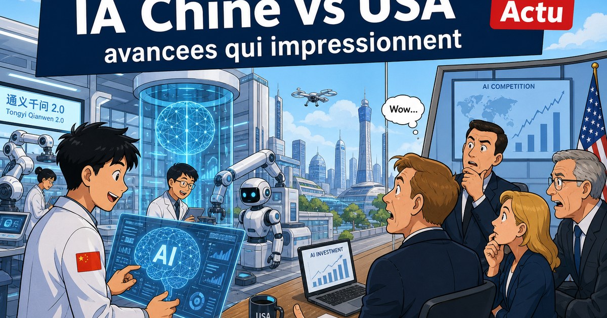 La Chine continue de nous impressionner Pendant que les États-Unis re