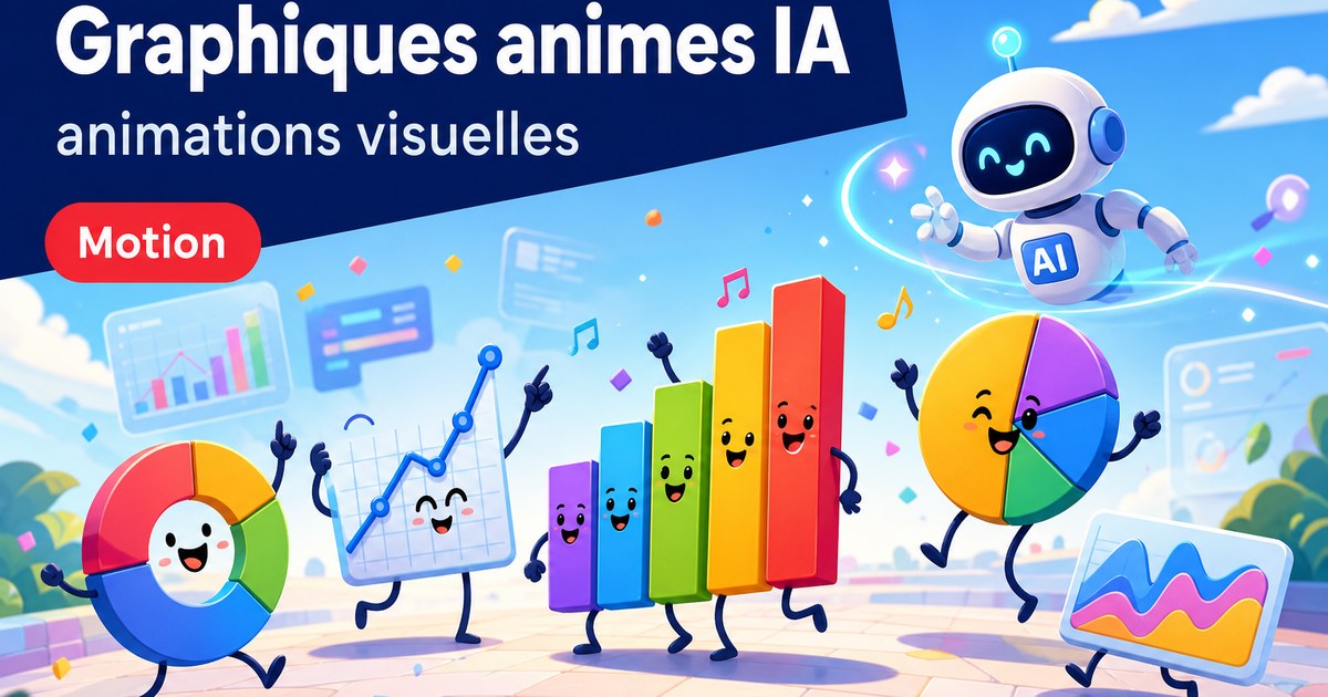 Nouvelle IA pour créer des graphiques animés et animations visuelles