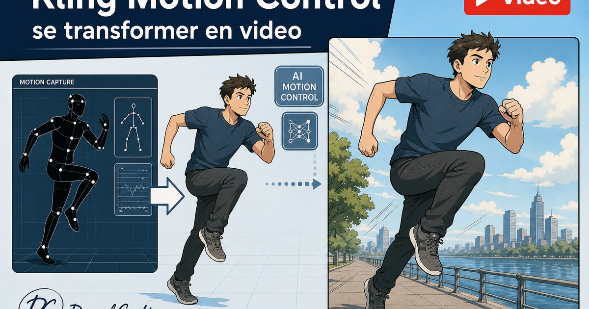 Tutoriel Kling AI motion control Comment utiliser l’IA pour se trans
