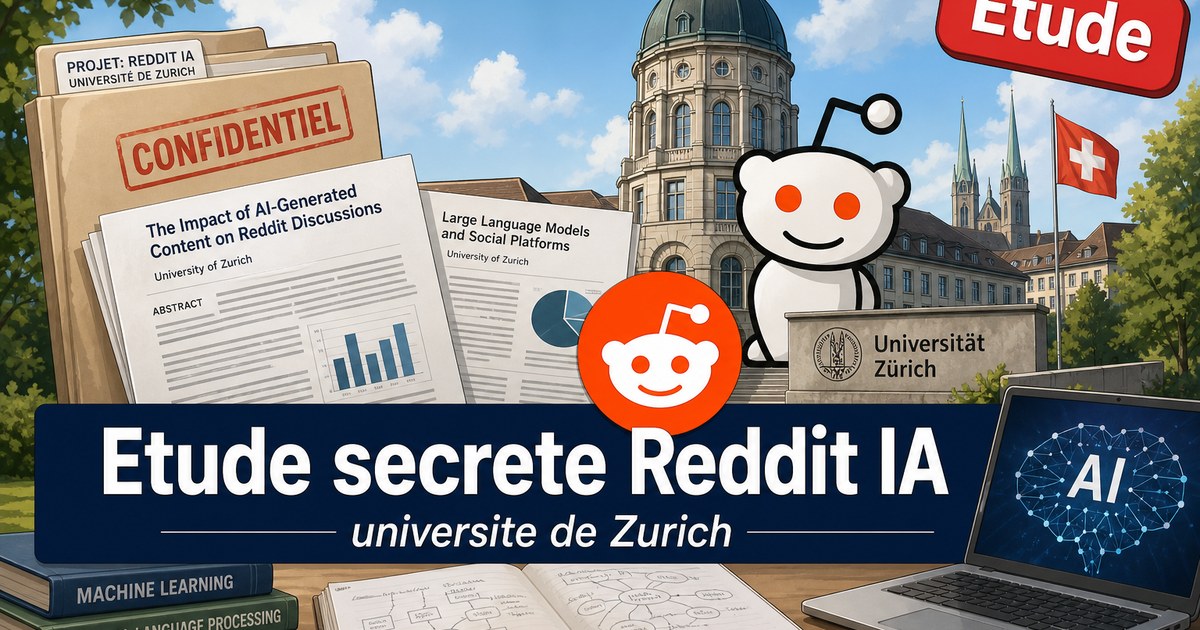 Étude secrète sur Reddit par l'université de Zurich : l’intelligence