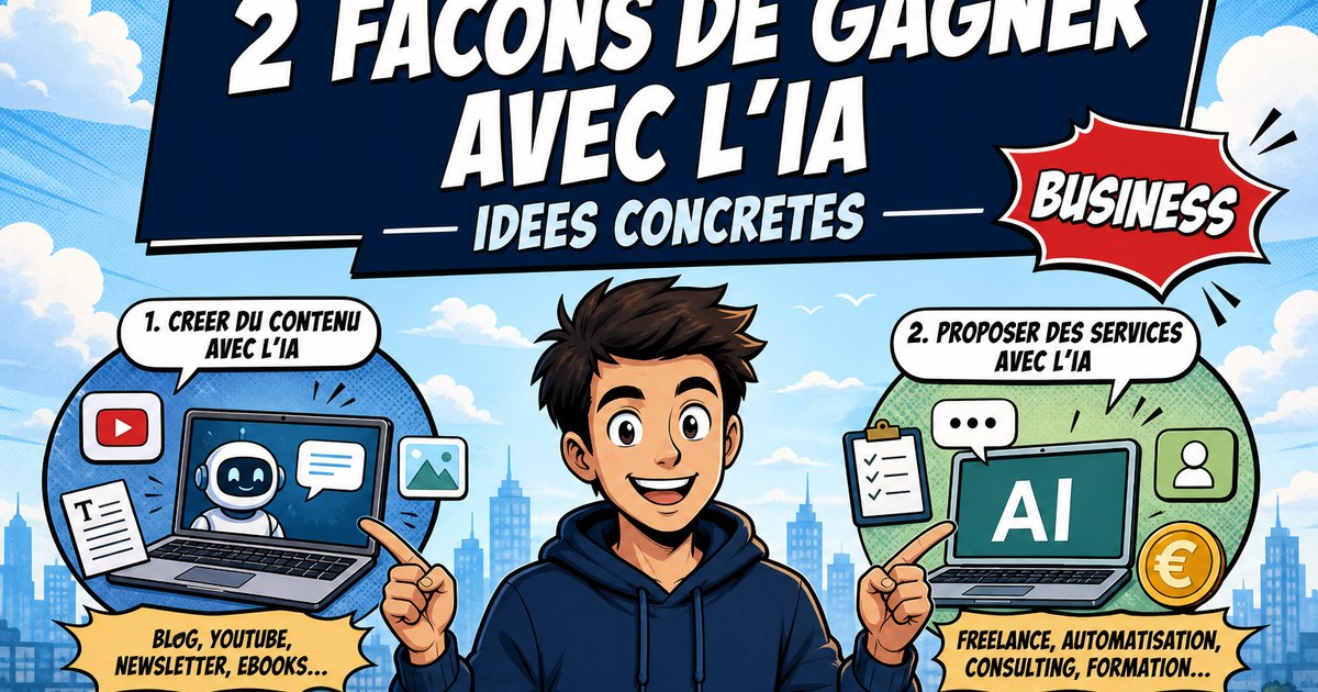 2 façons de gagner de l'argent grâce à l'intellige