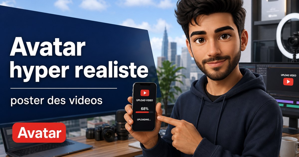 Comment créer un avatar hyper réaliste et poster des vidéo