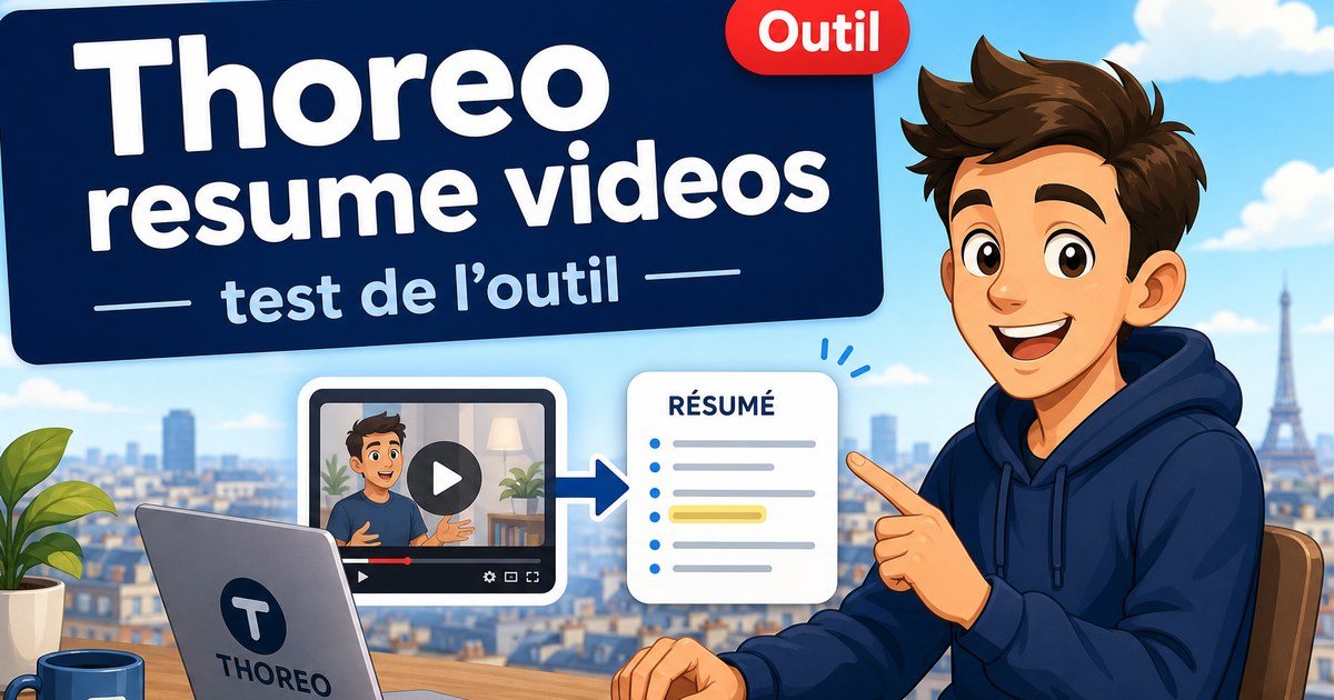 Test de Thoreo : une IA qui résume les vidéos