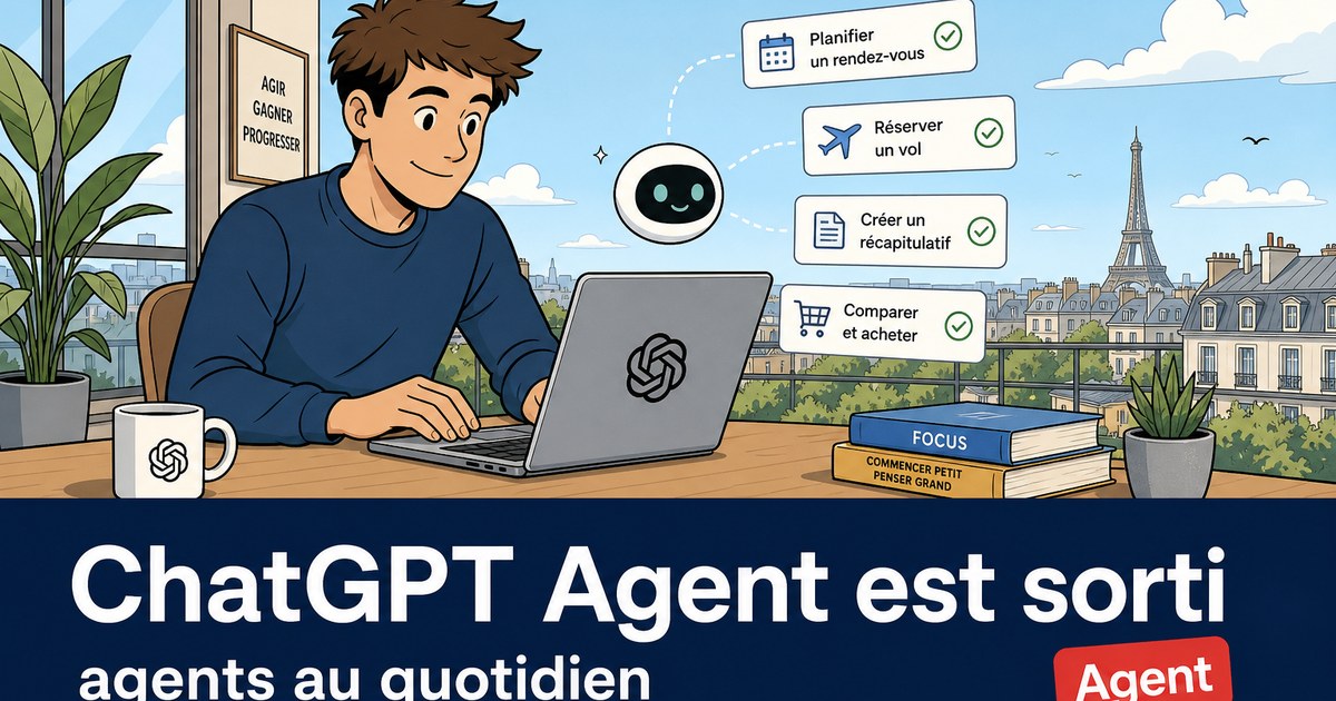 ChatGPT agent vient de sortir : les agents IA feront bientôt partie d