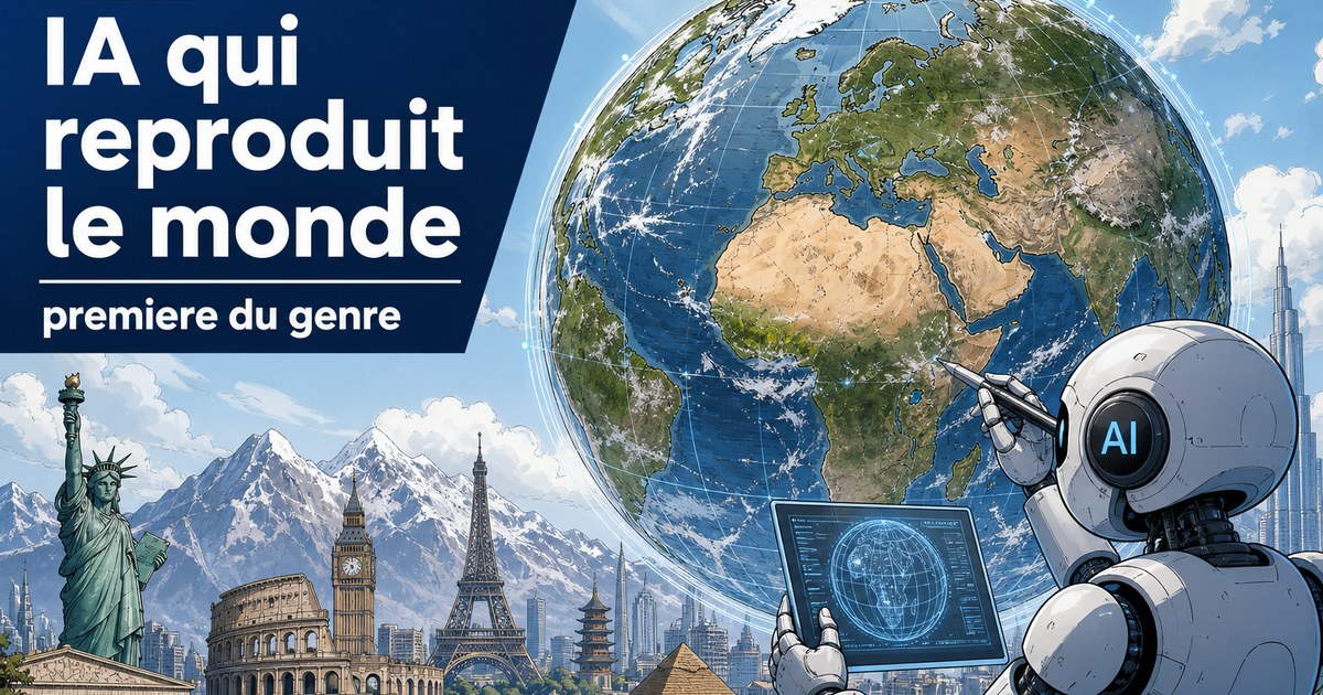 La première intelligence artificielle capable de reproduire le monde