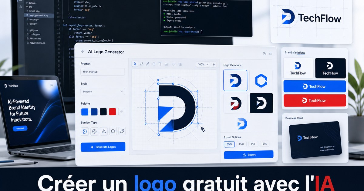 Comment créer un logo gratuit avec l’IA