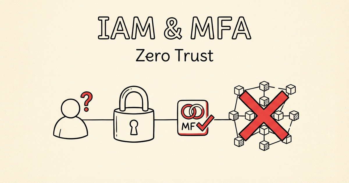 IAM, MFA et Zero Trust : contrôler les accès sans freiner