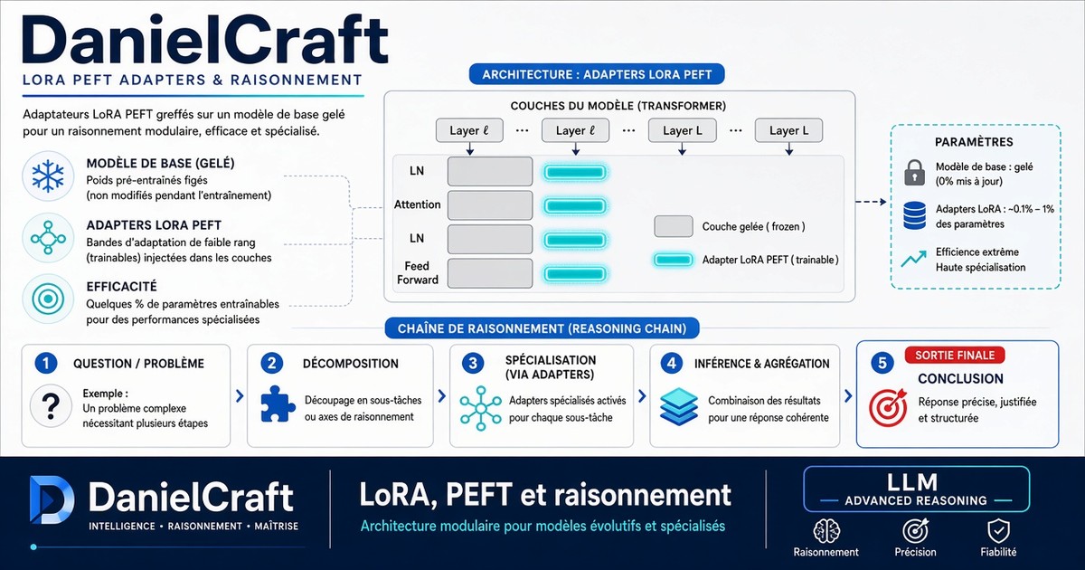 LoRA et raisonnement : adapter sans tout réécrire