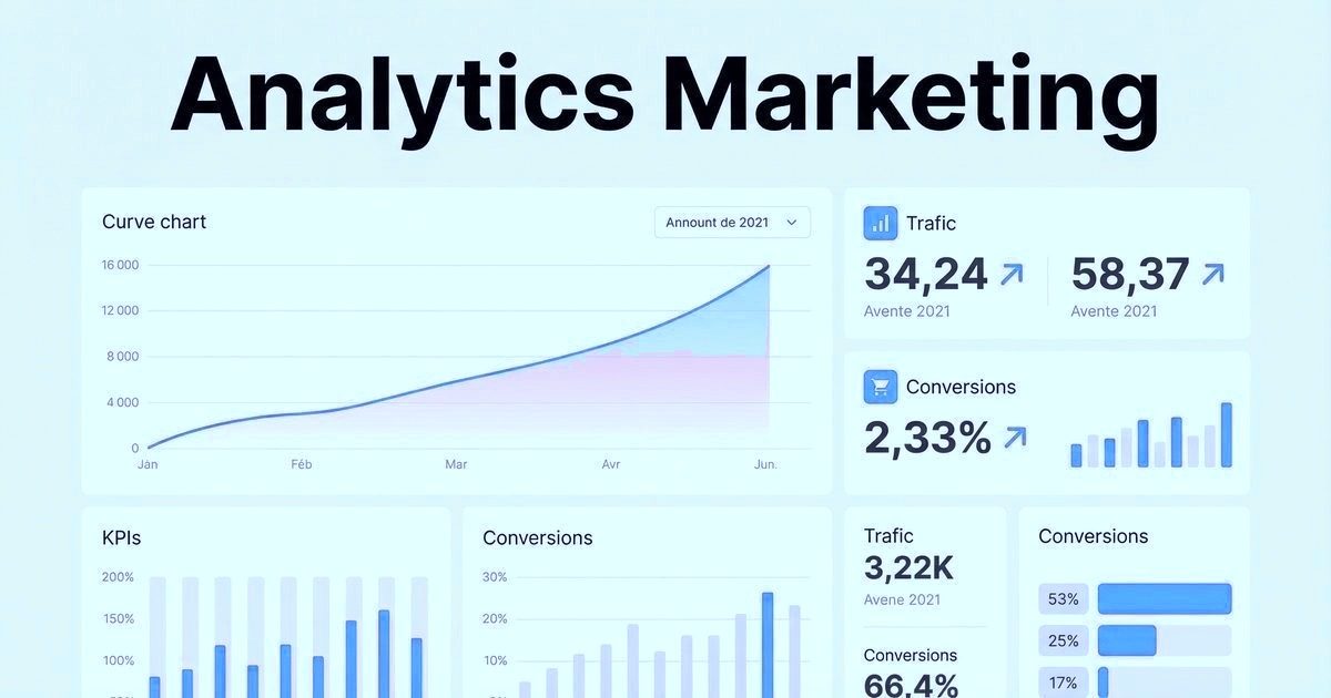 Marketing analytics : piloter tes actions avec les données
