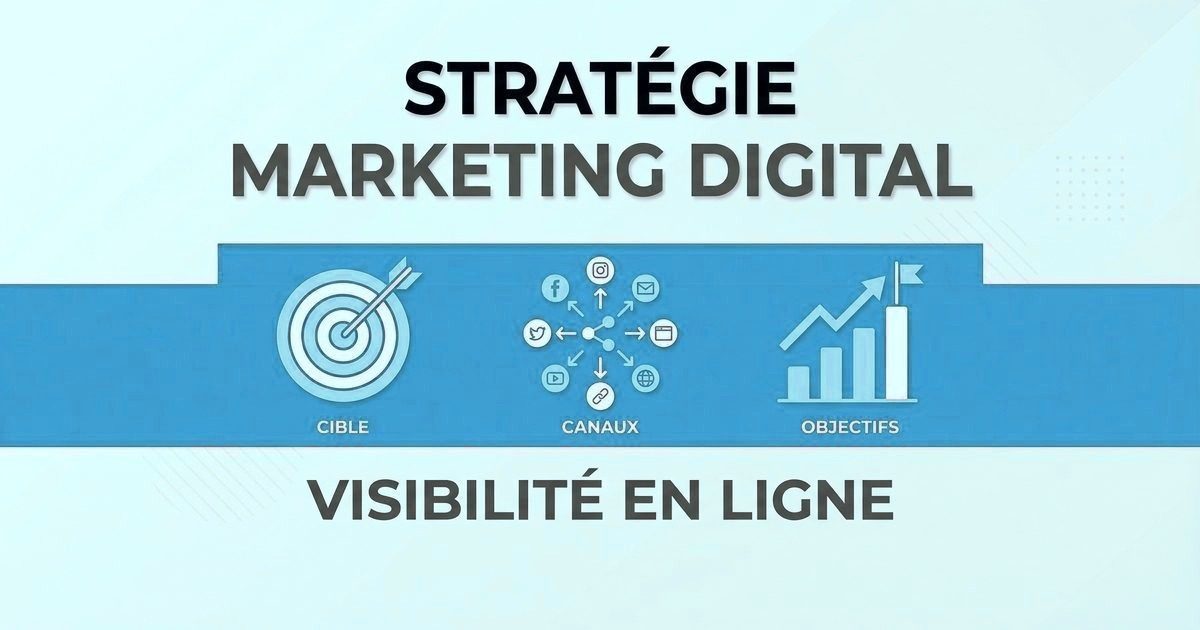 Marketing digital : stratégie de visibilité en ligne