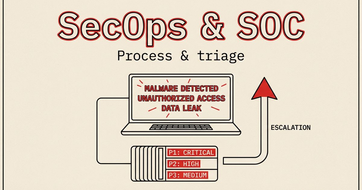 SecOps & SOC : rôles, processus et fonctionnement