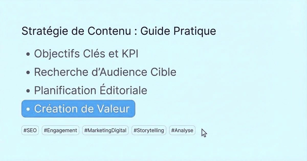 SEO contenu : mots-clés, intention de recherche et rédaction