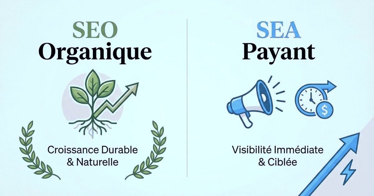 SEO vs SEA : quand privilégier l'un ou l'autre