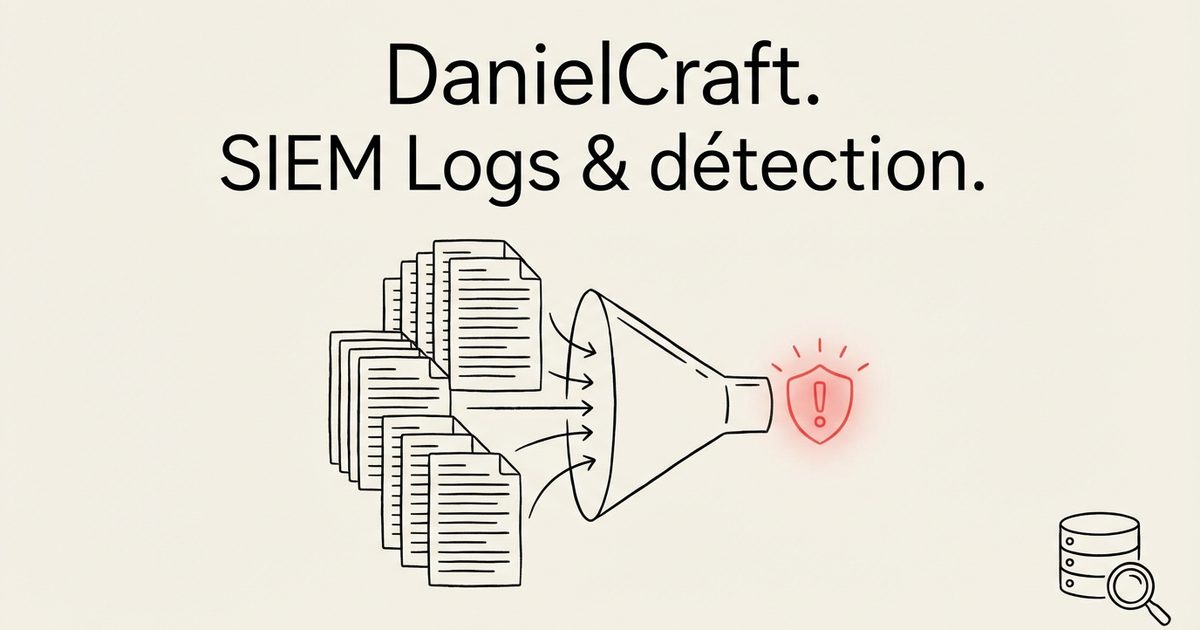 SIEM : logs, corrélation et détection (sans se noyer)
