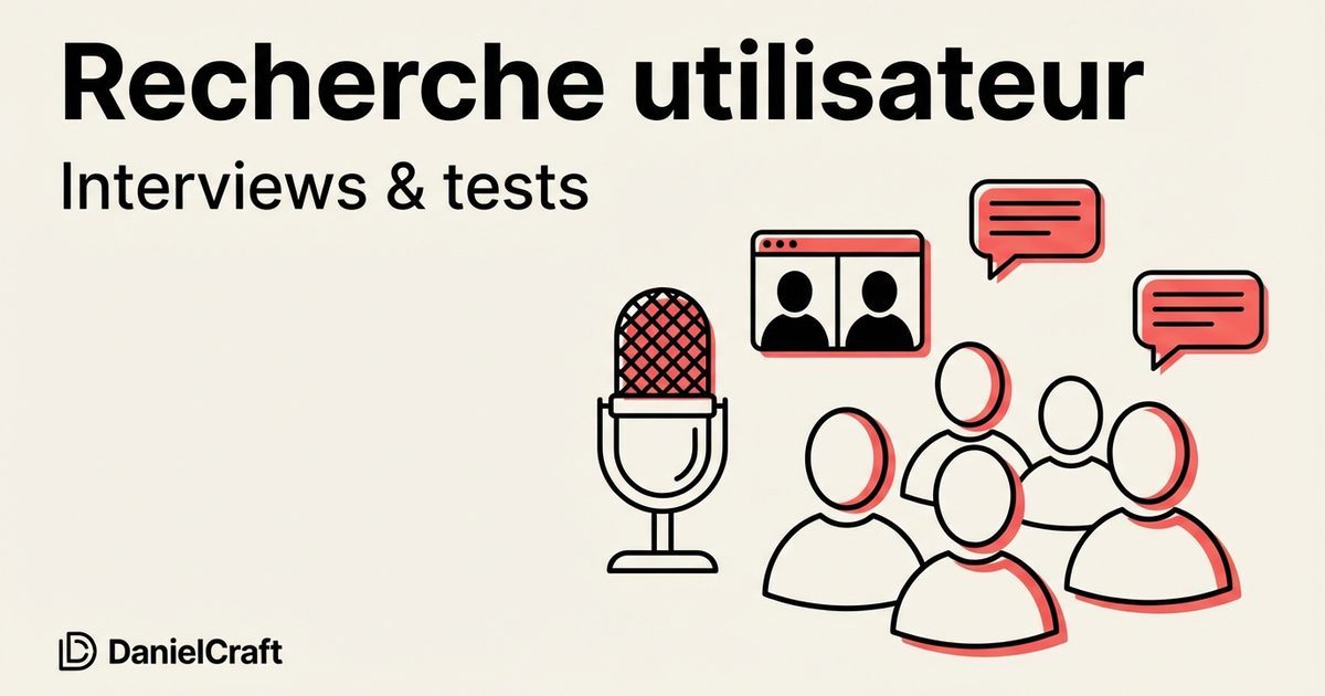 Recherche utilisateur : interviews, tests et insights actionnables